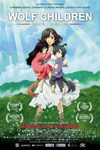 Wolf Children - Ame e Yuki i bambini lupo [HD] (2012)