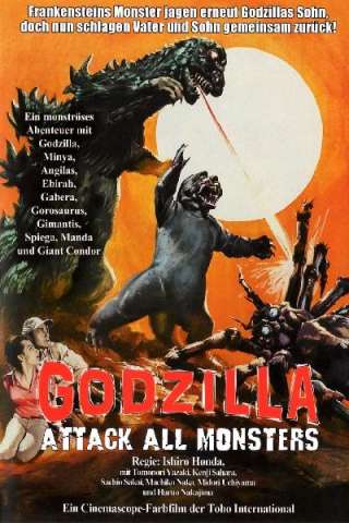 La vendetta di Godzilla [HD] (1969)