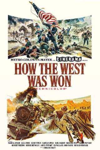 La conquista del West [HD] (1962)