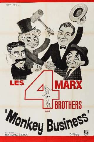Monkey Business - quattro folli in alto mare [SD] (1931)
