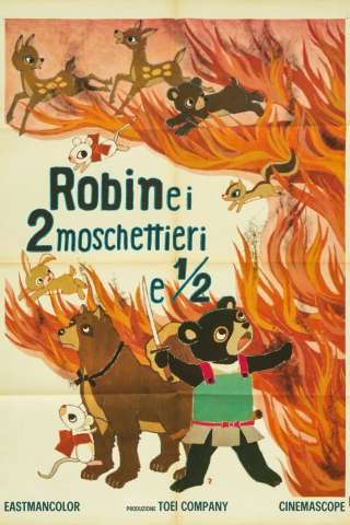 Robin e i due moschettieri e mezzo [SD] (1961)
